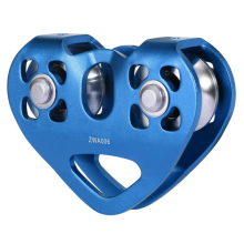 Heavy Duty 25KN Zip Line Trolley Pulley for Caving and Ropes