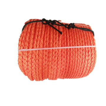 8 Strands Polysteel Rope  Orange Color