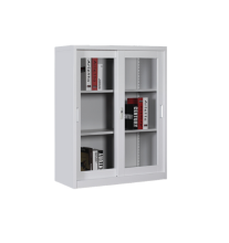 Nice Looking Half Height Sliding Door Cabinets