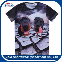 Directly factory sale fashionable cut and sew elongated t shirt