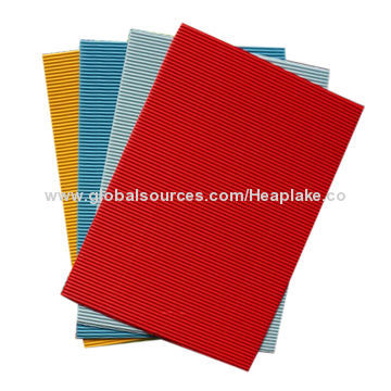 Normal Corrugated Papers for Gift Wrapping, School Activities and Handcrafts