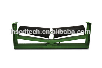 Proprietary material roller cone centre-adjusting roller