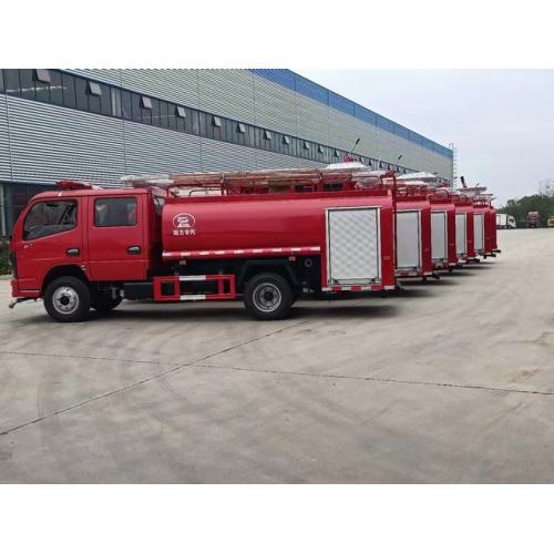 dongfeng 4x2 small water tanker fire fighting truck