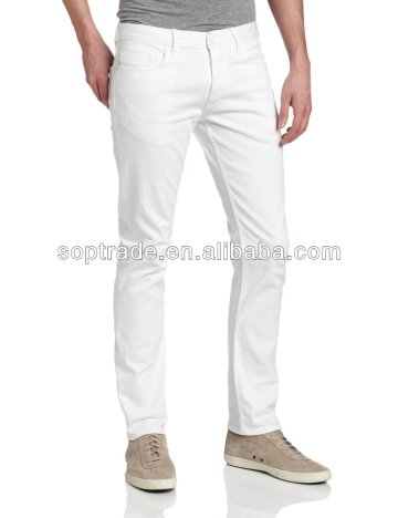 Hot sale white vogue used mens jeans