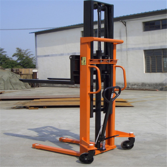 Powered Pedestrian 4m Lifting Battery Full Electric Pallet Stacker