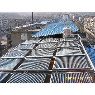 non pressure solar collector with high quality