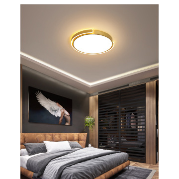 LEDER Yellow Flush Ceiling Lamp