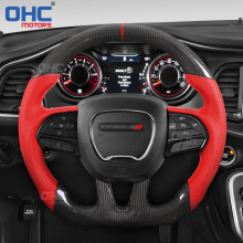 Carbon Fiber Steering Wheel Custom Fit for Dodge Hellcat, Charger SRT, Challenger OHC Motors