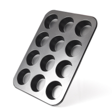 12Cavity Cupcake Tray Cookie Baking Muffin Pan