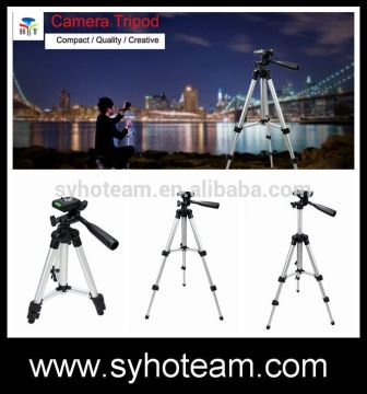 3 Sections Professional Flexible Camera Tripod ,Compact Mini Tripod For Camera DV Fishing lamp