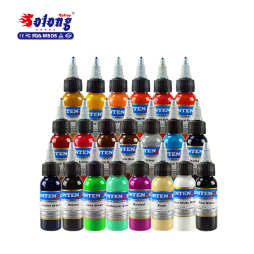 Solong tattoo permanent makeup ink stable tattoo micro pigment ink