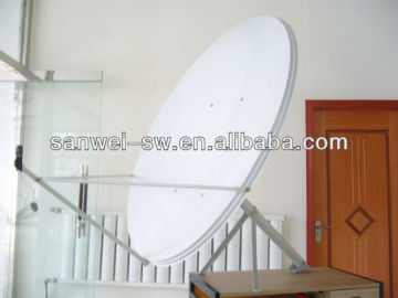 Ku band 137cm offset feed satellite dish antenna
