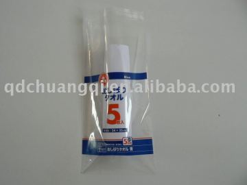 plastic BOPP bag with header