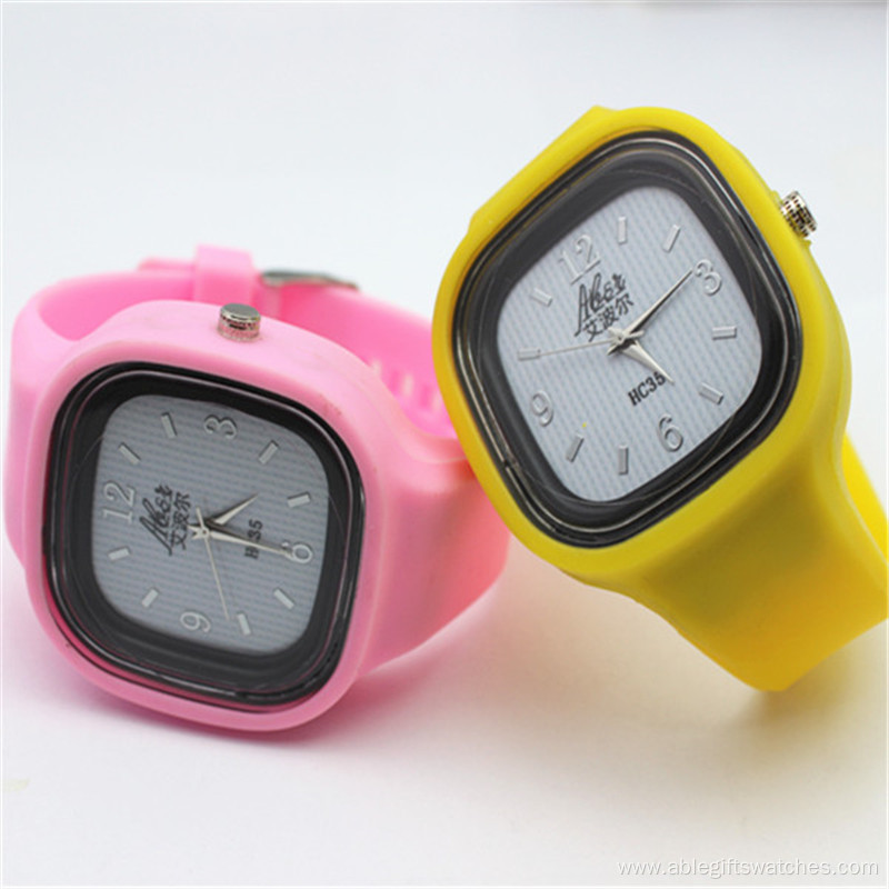 Wholesale Promotion Brand Watches Silicone band