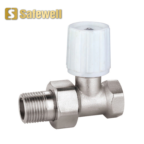 Brass Radiator Straight Valve