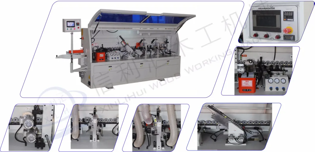 Edge Laminating Machine to Edge Laminated Boards/PVC/MDF and Partical Board in Malaysia PVC Edging Tape Furniture Fitting Manufacturing/Wood Flooring Machinery