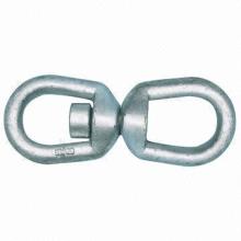 Swivel, eye and eye, forged, rigging