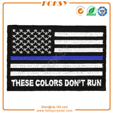These Colors Don't Run USA Flag embroidery patch