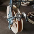 Five Wheels Conductor Pulleys Stringing Blocks