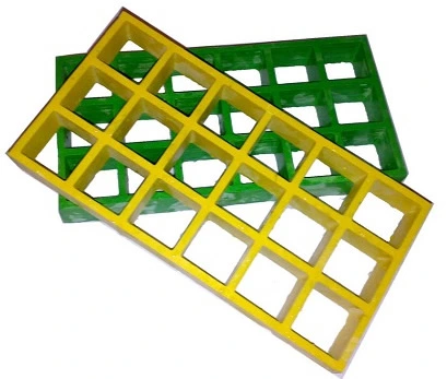 High Strength Yellow Fiberglass Grating for Skid Resistance