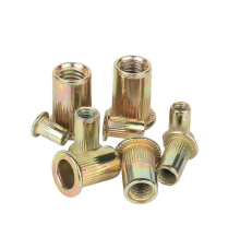 SS304 Stainless Steel half hex blind Rivet Nut