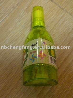 Bottle Shaped Pencil Sharpener With Eraser