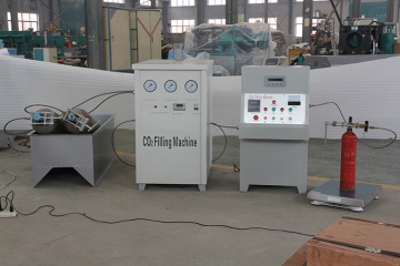 Fire extinguihser co2 filling machine
