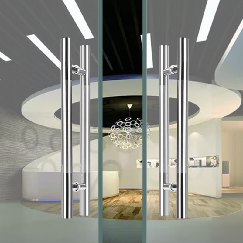 مقبض باب زجاجي Glass door handle
