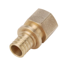 Brass Female straight PEX coupling