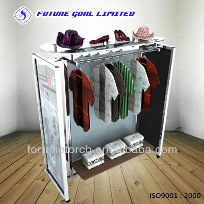 Multifunction garment display stand