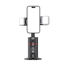 Free Auto Self-Tracking Gimbal Phone Mount: 360 Rotating AI Camera App for Face Tracking