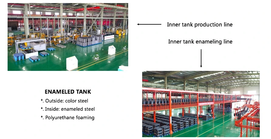 Low Pressure Vacuum Tube Solar Water Heater