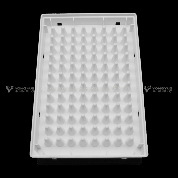 0 1ml 96 Well Pcr Plate Full Skirt White Frame White Tube