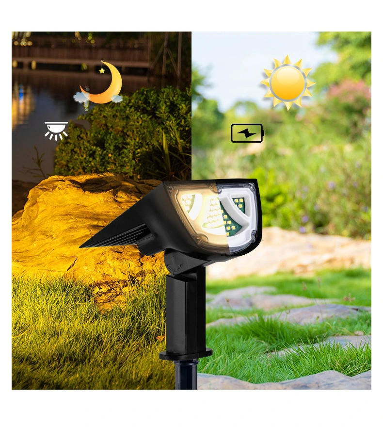 Waterproof Solar Lamp Outdoor Solar Floor Lamp for Garden