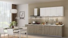 Apartment project use small kitchen cabinets