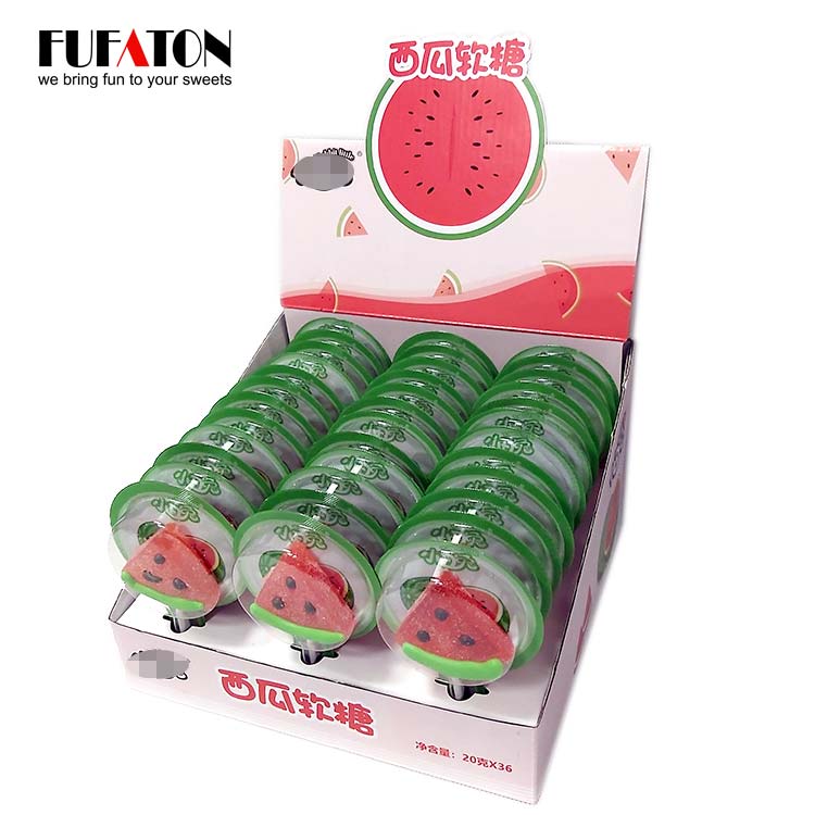 Creative Fruit Flavor long stick jelly  lollipop Candy