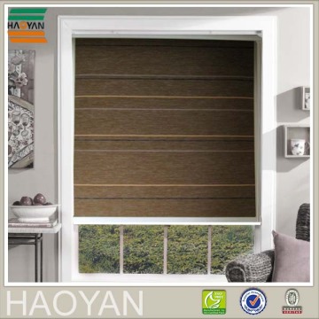 HAOYAN custom made polyester paper weave roller blind