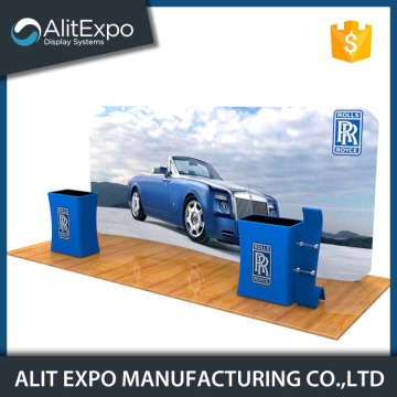 Folding photo advertising trade show stands display booth