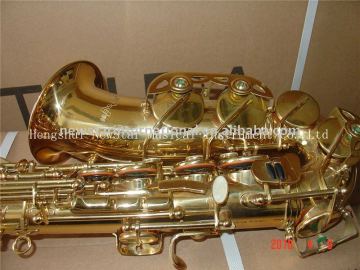 Eb Gold Lacquer Alto Saxophone(HSL-1001)