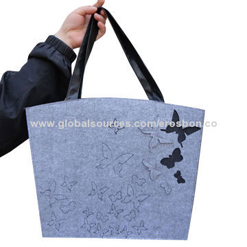 Felt Bags with 3D Decoration, Suitable for Promotional and Gift Packing PurposesNew