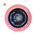 15x8 cerchi di beadlock in acciaio 8 alette cromate