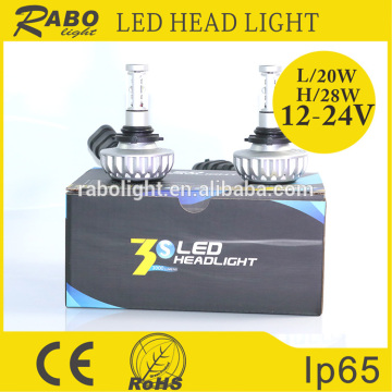 High quality led h4 motorcycle headlight a336 led headlight led projector headlight