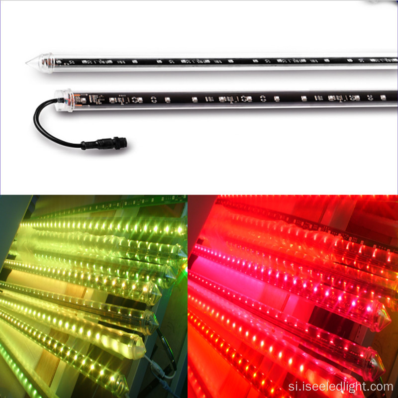 LED උල්කාපාත ත්රිමාණ බලපෑම සිරස් නළය