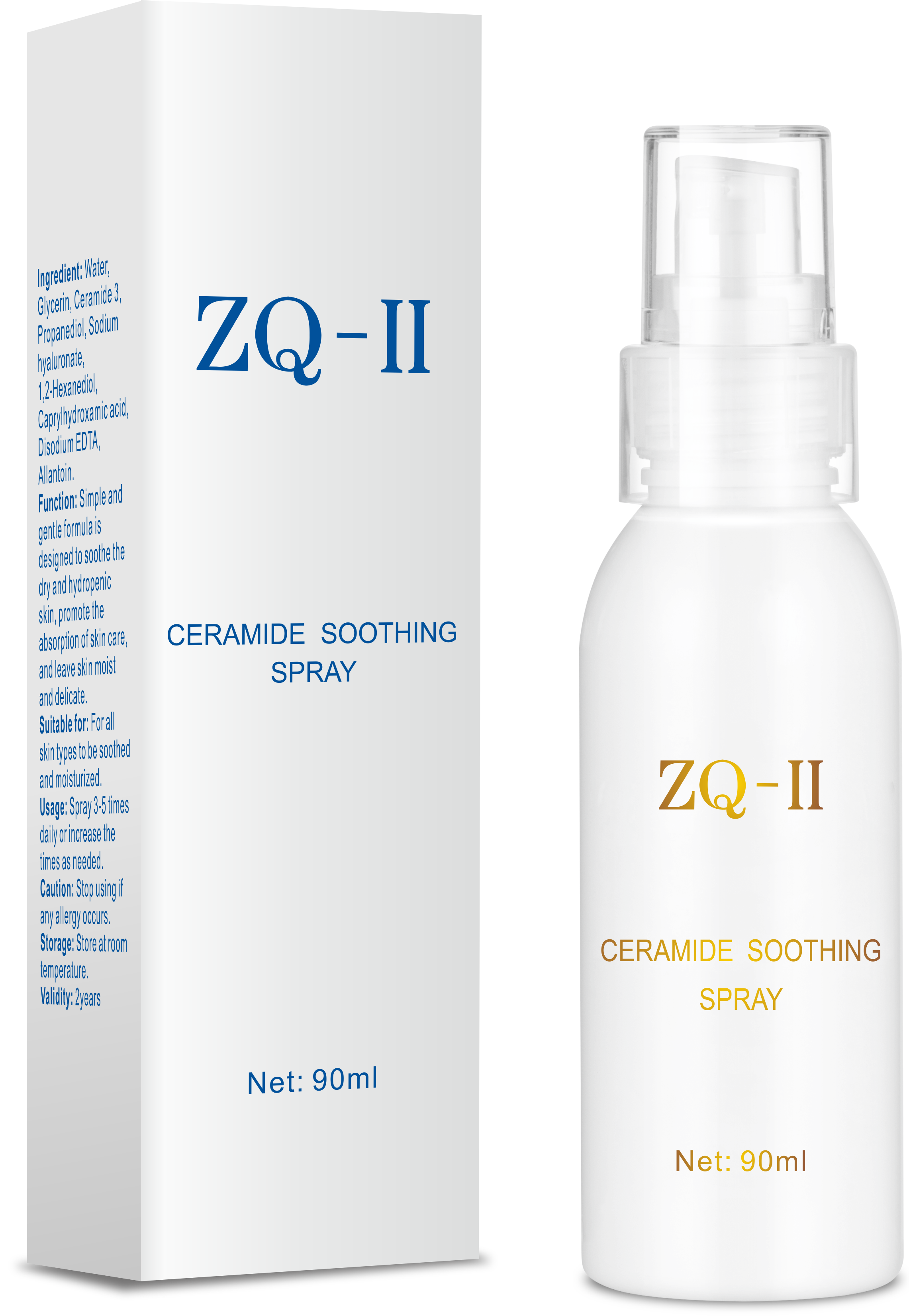 Natural for all skin types Hyaluronic Ceramide Serum