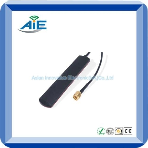 900-1900mhz 3dbi mobile patch antenna with sma/mcx male connector RF174 cable