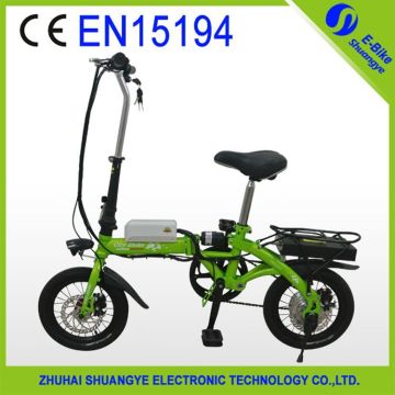 Chinese hot selling electric folding bicycle