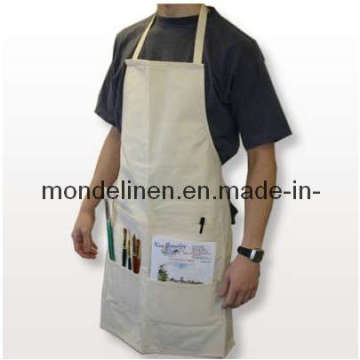 Linen Artist Apron with Pockets (AP-007)