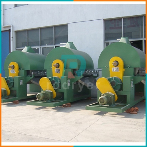 Double Flaker Rotary Drum Scraper Dryer for Fruit