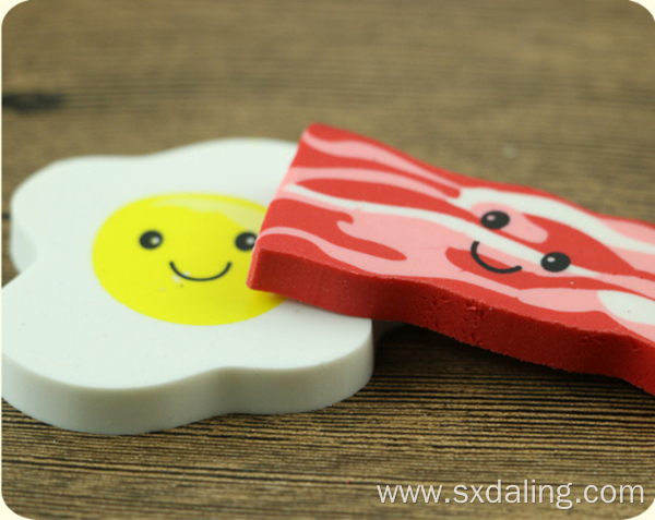 Creative Poached Egg 3D Eraser