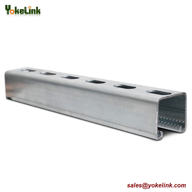 10 láb félhornyolt előhorganyzott rugóstag csatorna